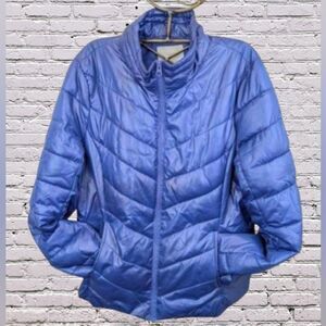 LIVE LOVE DREAM Blue Puffer Jacket Winter Coat